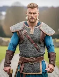 Viking Fancy Dress Mens face swap
