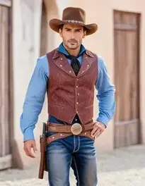 Wild Wild West Costume Male face swap