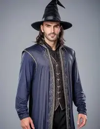 Witch Costume Mens face swap