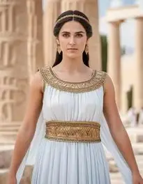 Ancient Greek Costume Woman face swap