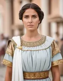 Ancient Roman Woman face swap