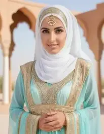 Arabian Ladies Fancy Dress face swap