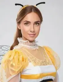 Bee Fancy Dress Ladies face swap