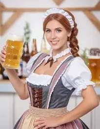 Beer Maid face swap