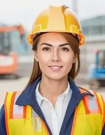 Construction Worker Costume Female face swap