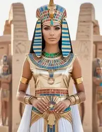 Egyptian Goddess Fancy Dress face swap