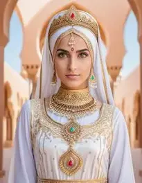 Arabian Princess Woman face swap