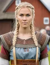 Authentic Viking Costume Female face swap