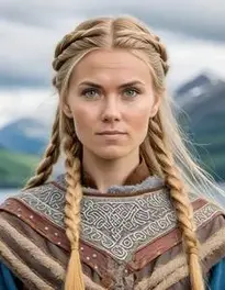 Authentic Viking Woman face swap