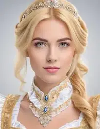 Blonde Hair Fancy Dress face swap