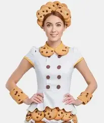 Cookie Costume Woman face swap