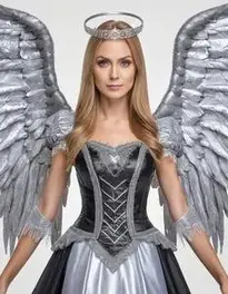 Dark Angel Desire Dress Woman Adult Halloween face swap