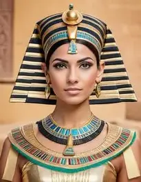 Egyptian Fancy Dress Woman face swap