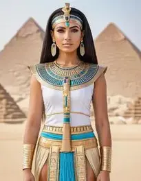 Egyptian Goddess face swap