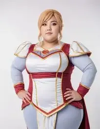 Fat Female Cosplay face swap