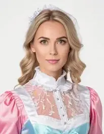 Flattering Woman Halloween face swap