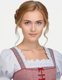 German Female Dress face swap