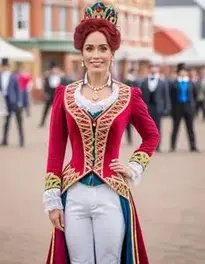 Greatest Showman Costume Woman face swap