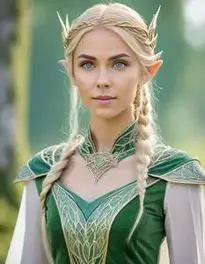 Elven Costume Female face swap