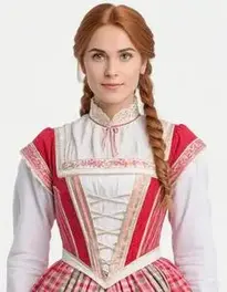 European Costume For Female face swap