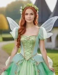 Fairy Tale Costume For Woman face swap