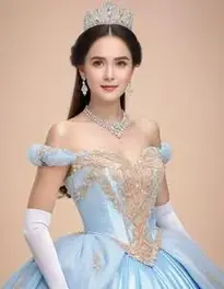 Fancy Ball Gowns face swap