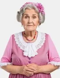 Fancy Dress Granny face swap