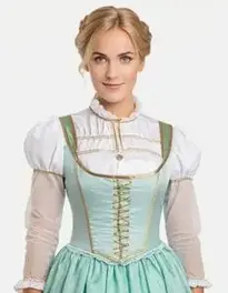 Female German Fancy Dress face swap