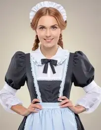 German Maid Fancy Dress face swap