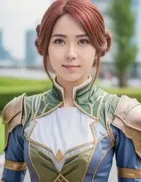 Good Female Cosplay face swap