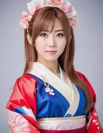 Japanese Cosplay Woman face swap