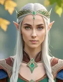 Elven Costume Woman face swap