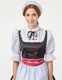 English Maid Outfit face swap