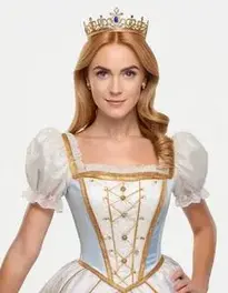 Female Female British Icon Fancy Dress face swap