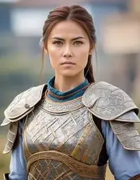 Female Warrior face swap