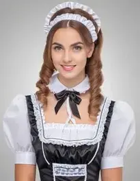 French Maid Outfit For Sale face swap