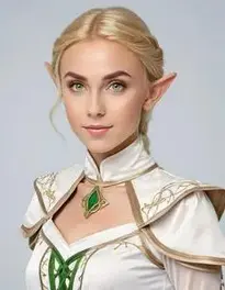 Ladies Elf face swap