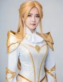 Lady Lisa Cosplay face swap