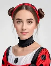 Ladybird Fancy Dress Adults face swap
