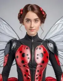Ladybird Wings face swap