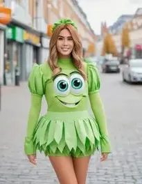 Mike Wazowski Womanfriend face swap