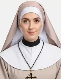 Nun And Priest Fancy Dress face swap