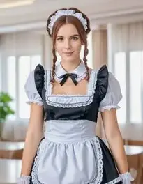 Original French Maid Outfit face swap