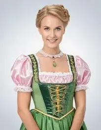 Ladies German Fancy Dress face swap