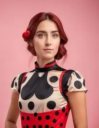 Ladybird Costume Adults face swap