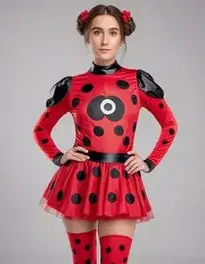 Ladybird Outfit face swap