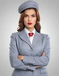 Mafia Halloween Costume Woman face swap
