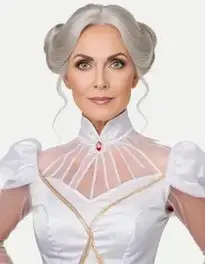 Mature Woman Halloween face swap