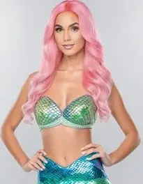 Mermaid Fancy Dress Adults face swap
