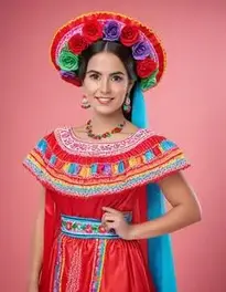 Mexican Fancy Dress face swap